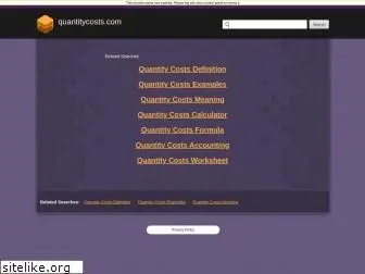 quantitycosts.com