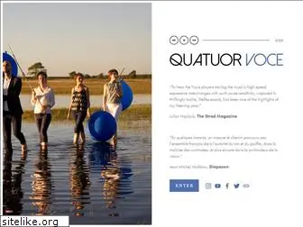 quatuorvoce.com
