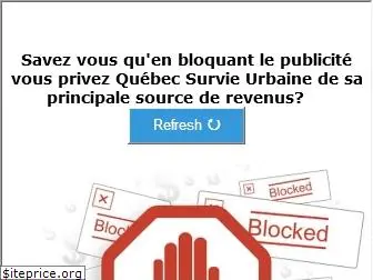 quebecsurvieurbaine.com