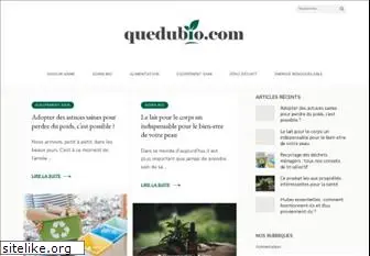 quedubio.com