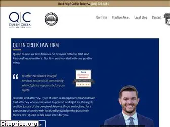 queencreeklawfirm.com