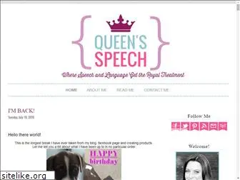 queenspeechtherapy.com