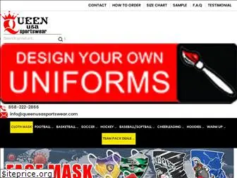 queenusasportswear.com