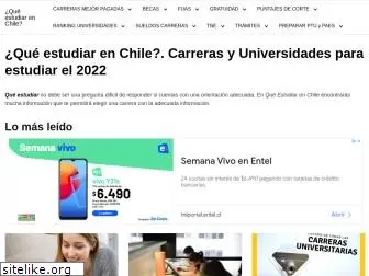 queestudiarenchile.com