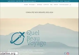 quelbeauvoyage.com