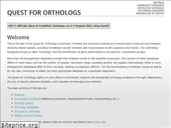 questfororthologs.org