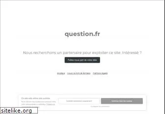 question.fr