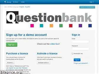 questionbank.ibo.org
