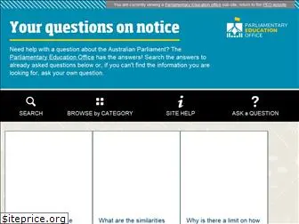 questions.peo.gov.au