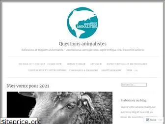 questionsanimalistes.com