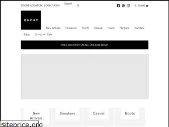 queueshoes.com