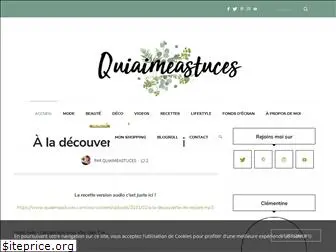 quiaimeastuces.com