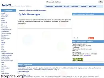 quick-messenger-indir.indir21.com