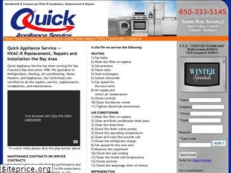 quickapplianceservice.com