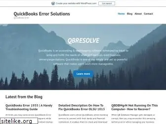 quickbookserrorsolutions.wordpress.com