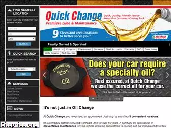 quickchangeoil.com