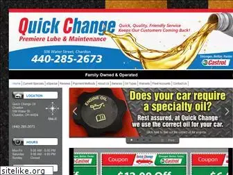 quickchangeoilchardon.com