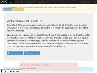 quickcheck-ci.com