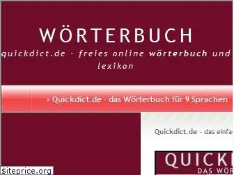 quickdict.de