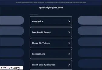 quickhighlights.com