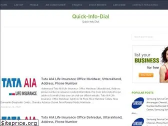 quickinfodial.com