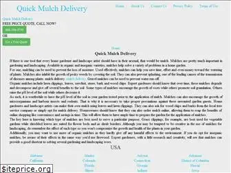 quickmulchdelivery.com