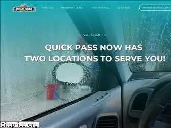 quickpasscarwash.com