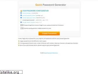 quickpasswordgenerator.com