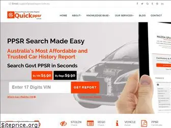 quickppsr.com.au