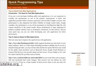 quickprogrammingtips.com