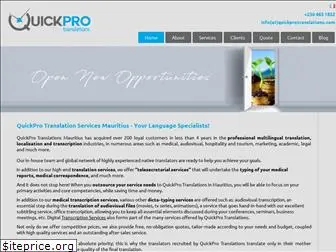 quickprotranslations.com