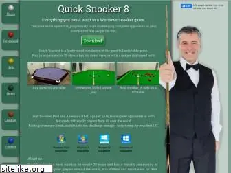 quicksnooker.com