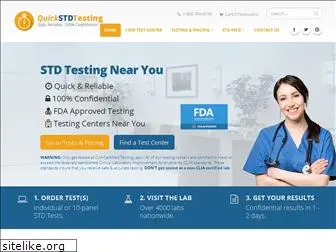 quickstdtesting.com