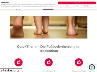 quicktherm-fussbodenheizung.de