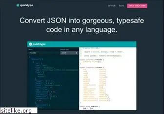 quicktype.io