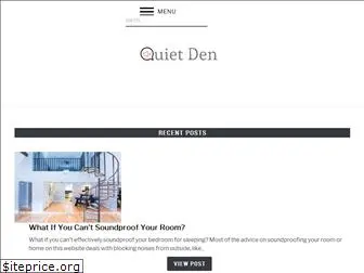 quietden.com