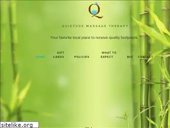 quietudemassage.com