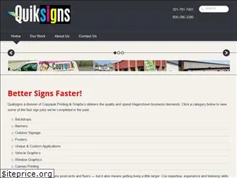 quiksignshagerstown.com