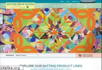 quiltersdreambatting.com