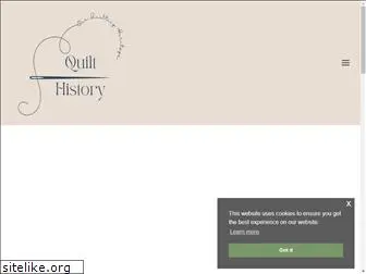 quilthistory.com