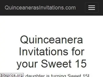 quinceanerasinvitations.com