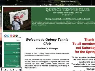 quincytennisclub.com