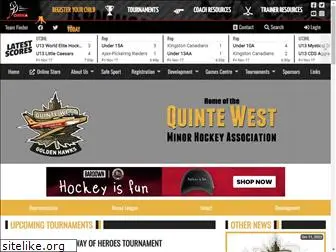 quintewestminorhockey.com