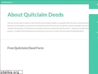 quitclaimdeed.com