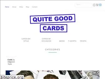 quitegoodcards.com