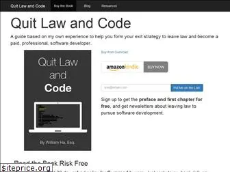 quitlawandcode.com