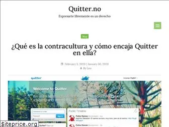quitter.no