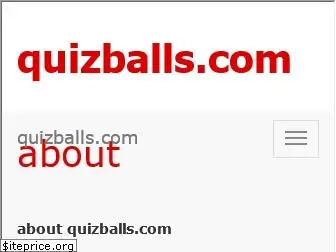 quizballs.com