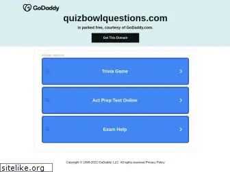 quizbowlquestions.com