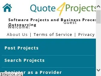 quote4projects.com